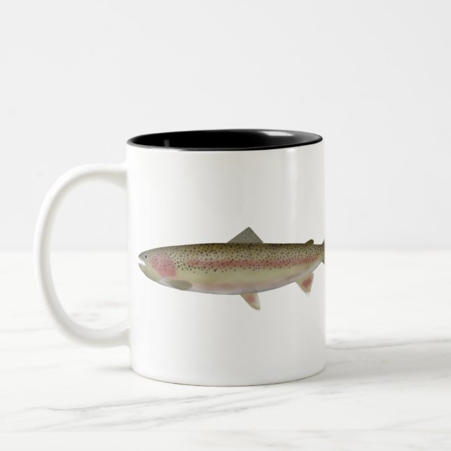 Steelhead - Spawn Phase Two-Tone Coffee Mug Två-Tonad Mugg (Vänster)