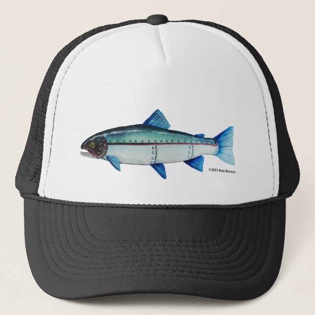 Steelhead Trout; Baseball Hat Keps (Framsida)
