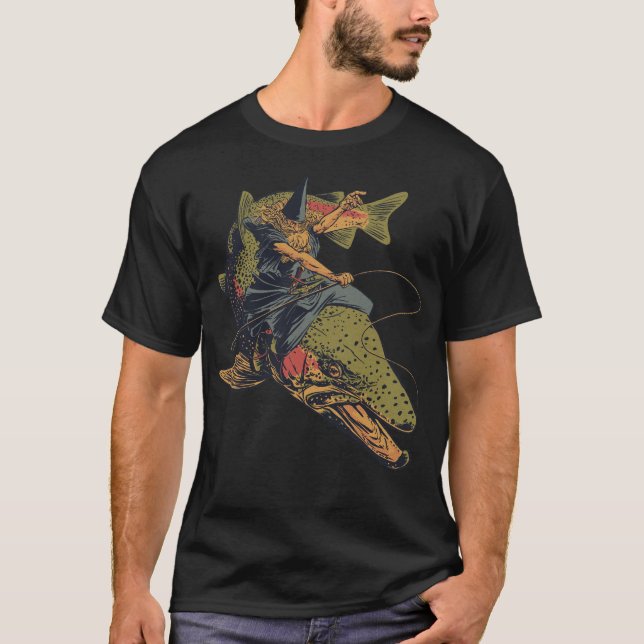 Steelhead you Fools, guidens regnfiskare T Shirt (Framsida)