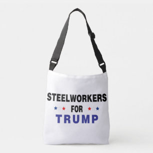 Steelworkers for Trump Axelväska