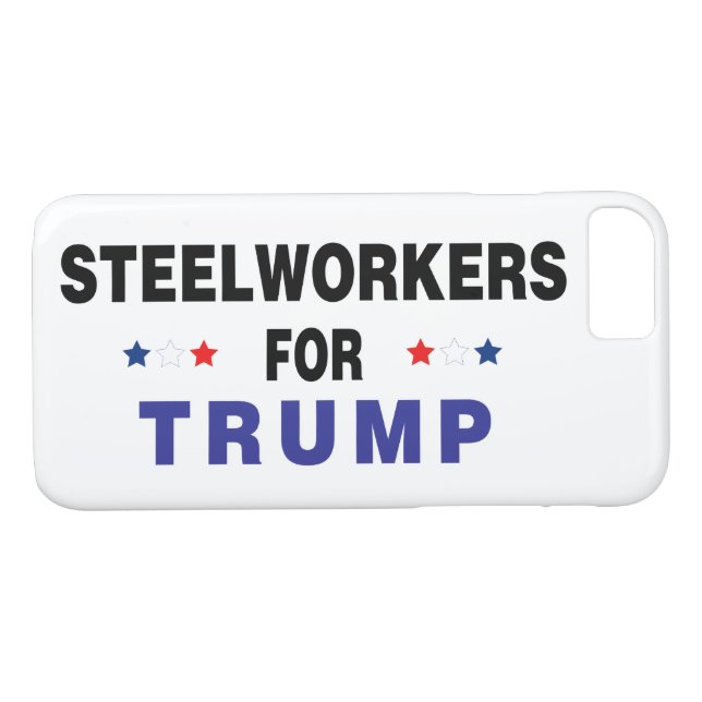 Steelworkers for Trump Case-Mate iPhone Skal (Baksida (horisontal))