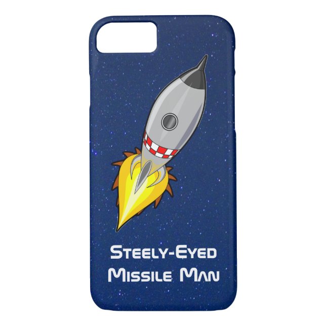 Steely-Eyed Missile Man Case-Mate iPhone Skal (Baksida)