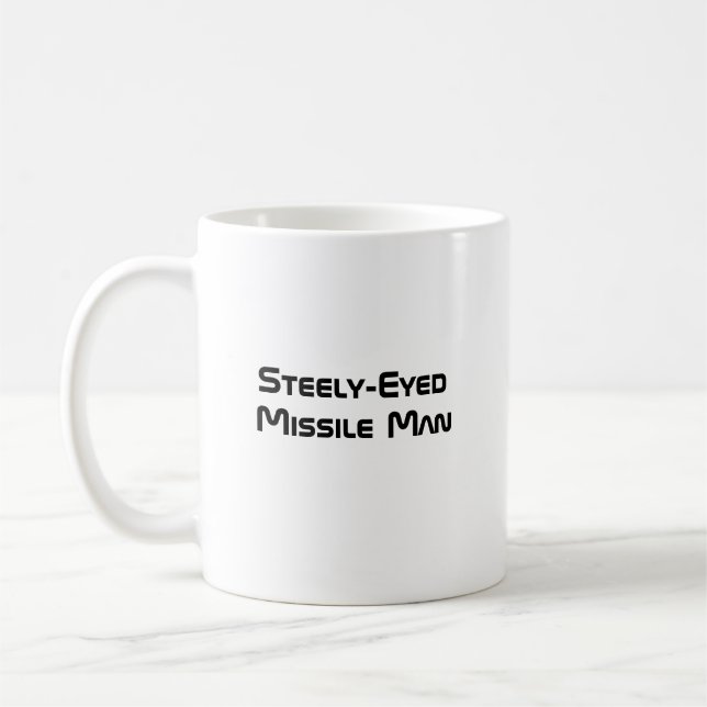 Steely-Eyed Missile Man Kaffemugg (Vänster)