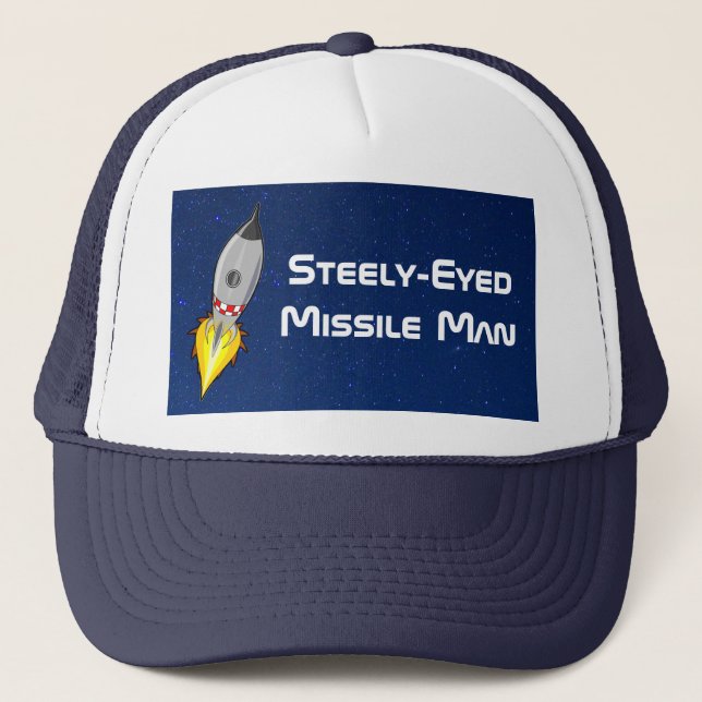 Steely-Eyed Missile Man Keps (Framsida)