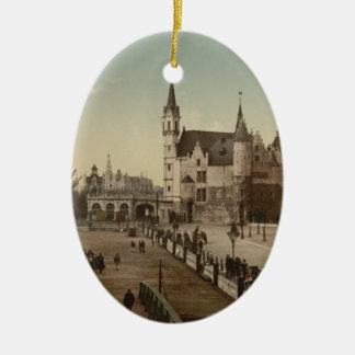 Steenen, Antwerp, Belgien Julgransprydnad Keramik