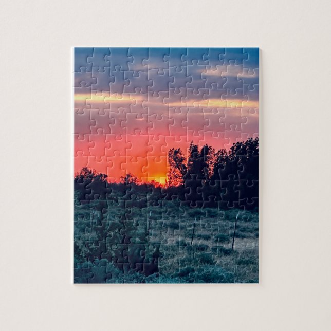 Steens Sunset Puzzle  Pussel (Vertikal)