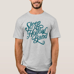 Steep Hollow Band - Blue ord logotyp shirt T