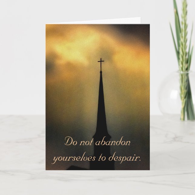 Steeple i Guld Helgkort (Framsida)