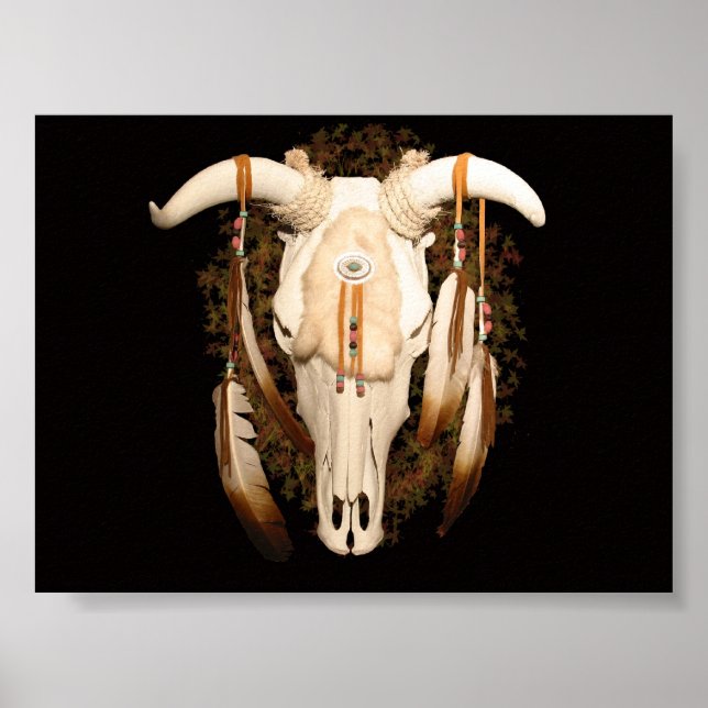Steer Skull Poster (Framsidan)