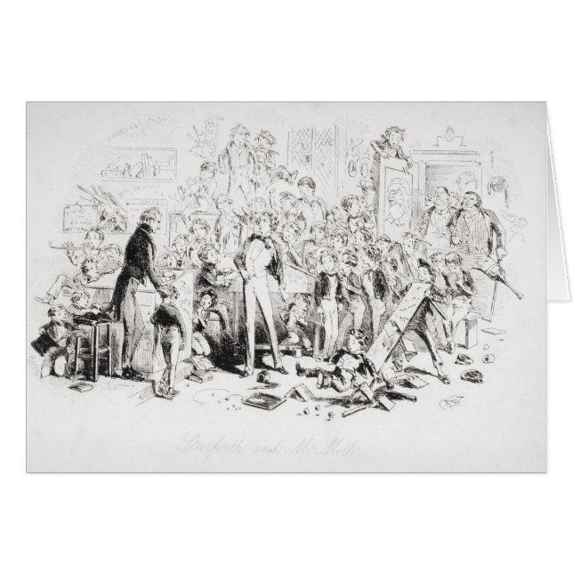 Steerforth och Herr Mell Hälsningskort (Framsidan Horizontal)