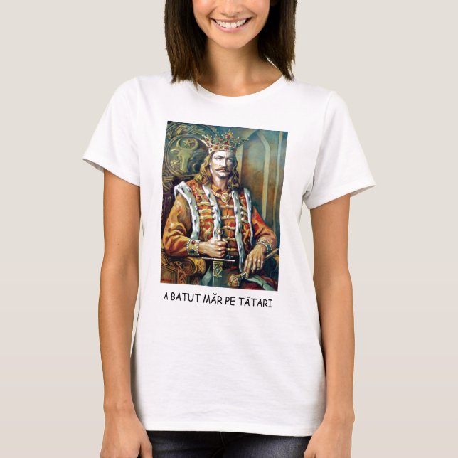 Stefan Cel Mare T-shirt (Framsida)