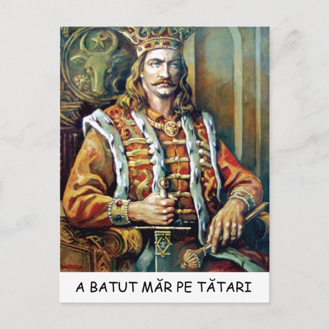 Stefan cel Mare - vykort (Framsida)