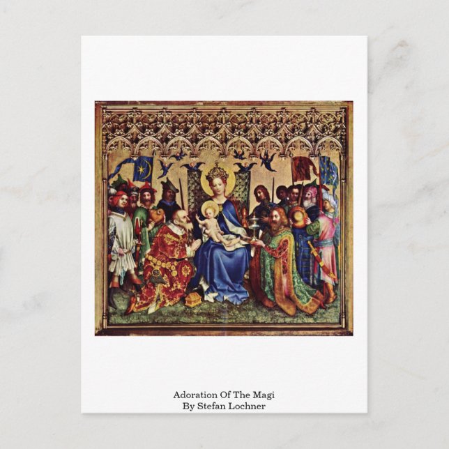 Stefan Lochners tillägg till Magi Vykort (Framsida)