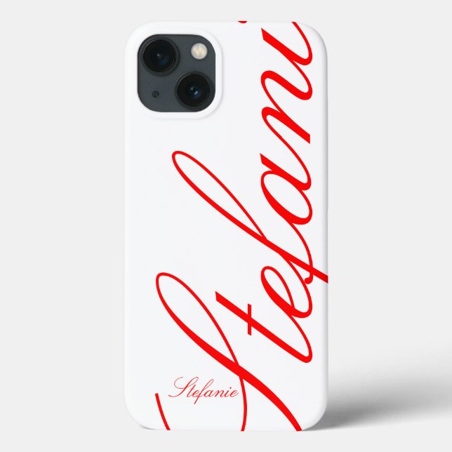 Stefanie - vackra iphone case (Baksida)