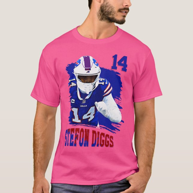 Stefon Diggs 14 T Shirt (Framsida)