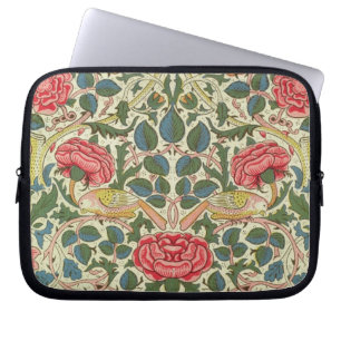 , "Steg" 1883 (utskrivaven bomull) Laptop Fodral