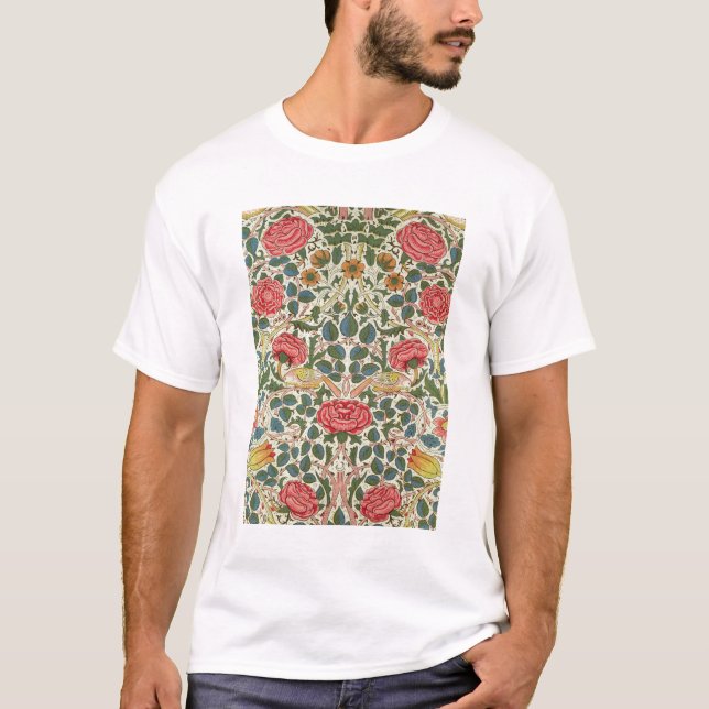 , "Steg" 1883 (utskrivaven bomull) Tee Shirt (Framsida)