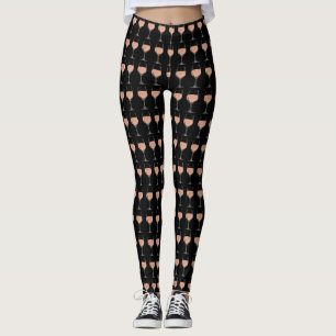 Steg all damasker för dagvinexponeringsglas leggings