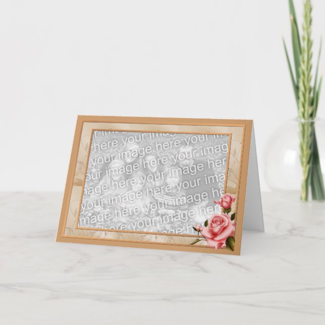 Steg anpassadet för gränsfotokort kort (Framsida)