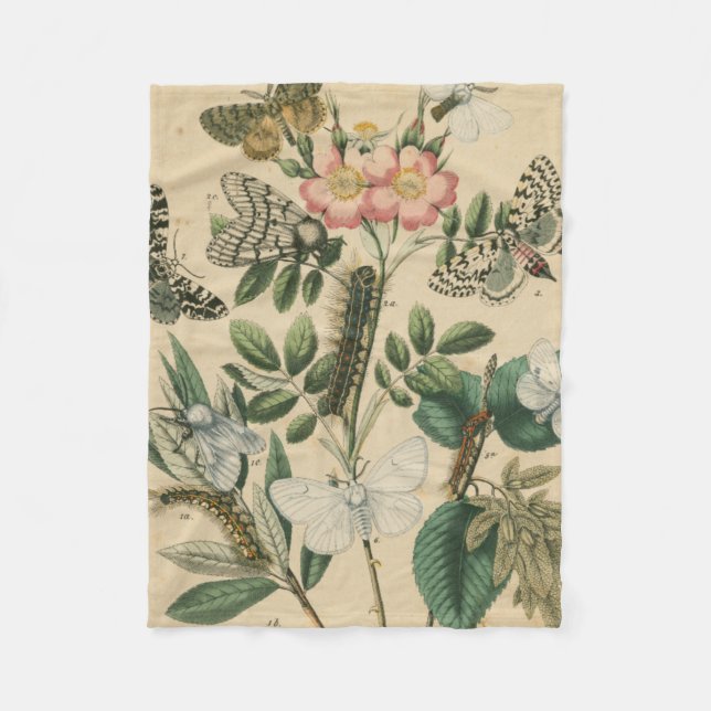 Steg av Butterfly Life by Vision Studio Fleecefilt (Framsidan)