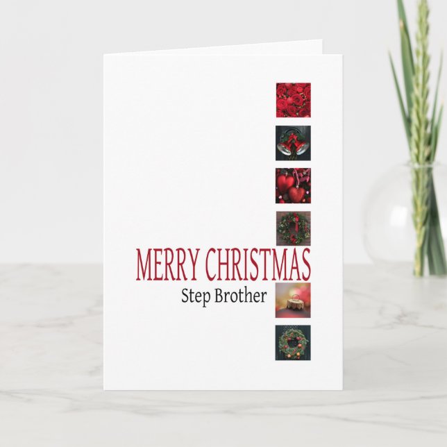 Steg Brother God jul-kort Helgkort (Framsida)