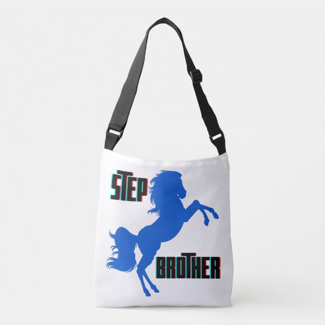 Steg Brother Horse Rearing Axelväska (Framsida)