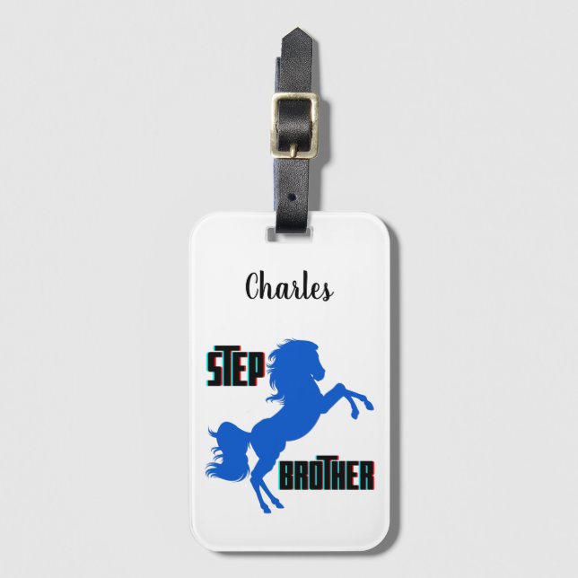 Steg Brother Horse Rearing Bagagebricka (Framsida vertikal)