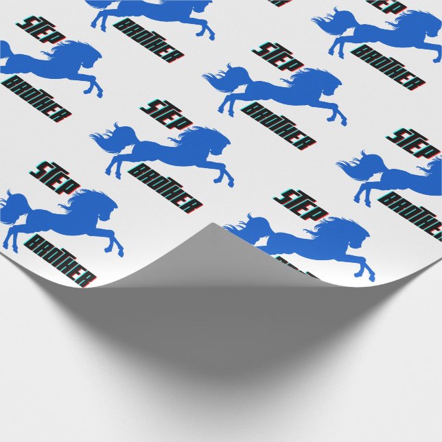 Steg Brother Horse Rearing Presentpapper (Hörn)