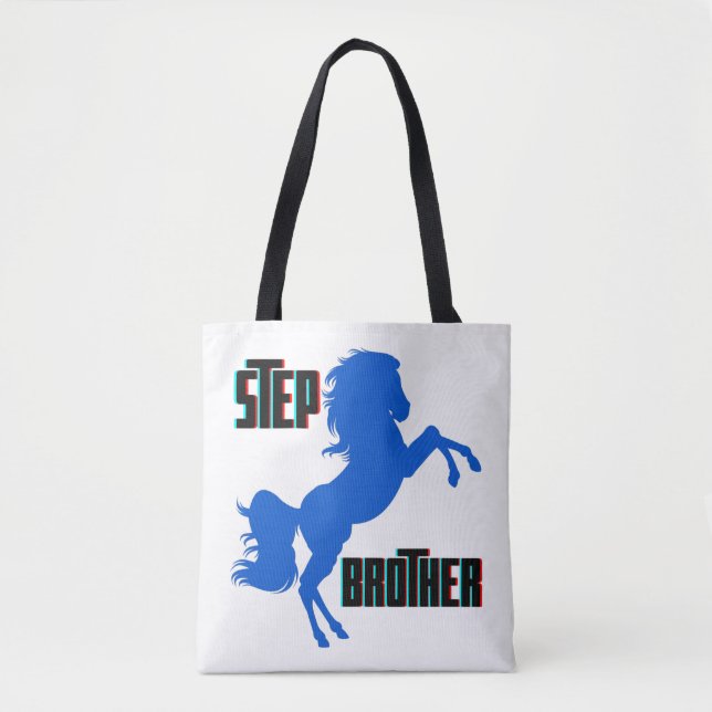 Steg Brother Horse Rearing Tygkasse (Framsida)