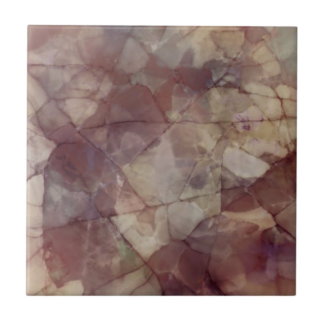 Steg brun marmor kakelplatta (Framsidan)