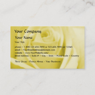 Steg - den fridfulla gula visitkortmallen visitkort