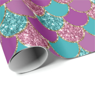 Steg den violetta Fuchsia krickan för Presentpapper