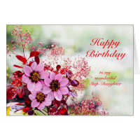 Steg Dotter Birthday Rosa Flowers