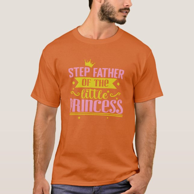 Steg Far av de små prinsessans vänner T Shirt (Framsida)