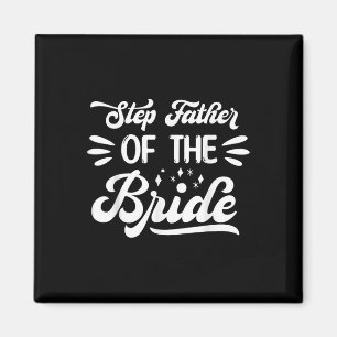 Steg Far i Bride Bröllopsfest-familjen Magnet