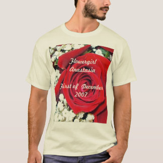 steg Flowergirl AnastasiaFirst av December 2007 Tee Shirt