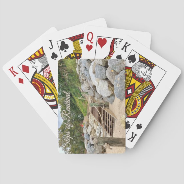 Steg för förnyelse  casinokort (Baksidan)