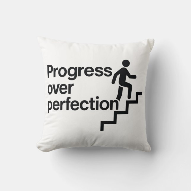 Steg för steg framåt kudde (Framsida)