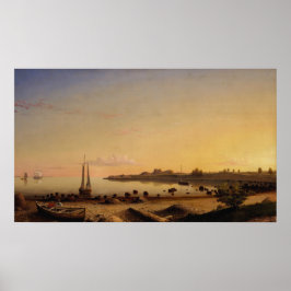 Steg Fort 1862 Målning Av Fitz Henry Lane - Poster