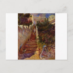 Steg i Alger av Pierre-Auguste Renoir Vykort
