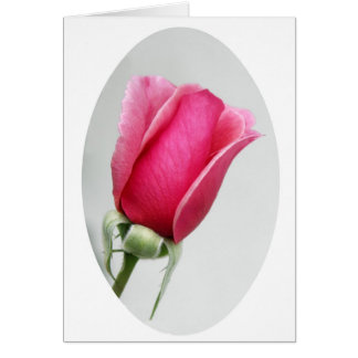 Steg i Oval Hälsningskort