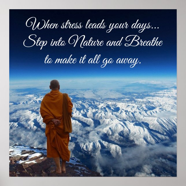 Steg in i naturen poster (Framsidan)