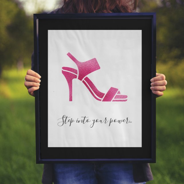 Steg in i Power inspirational Poster (Skapare uppladdad)