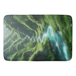 "Steg in i Serenity - Enchanted River Badrumsmatta