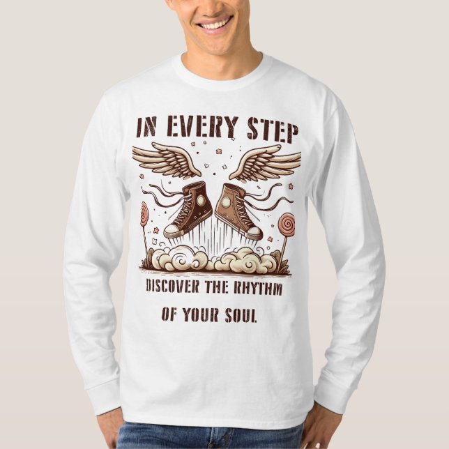 Steg in på Stardom: Släpp rytmen T Shirt (Framsida)