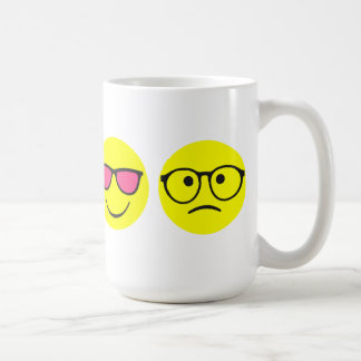 Steg kulöra exponeringsglas kaffemugg