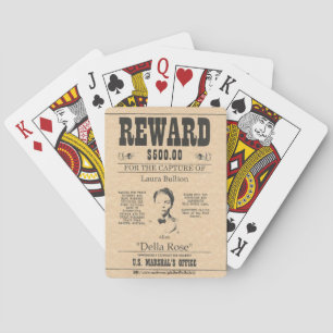 "Steg Laura guldtacka aka "Della" Casinokort