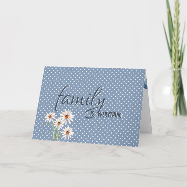 steg mamma-daisy på punkter kort (Framsida)