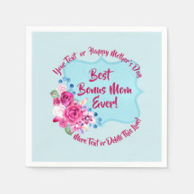 Steg Mors dag Bonus Mamma Ändra text liten