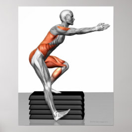 Steg-ned-övningar Poster